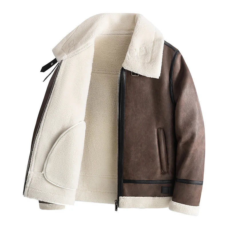 Savoy Shearling Jacket by ditehis.com